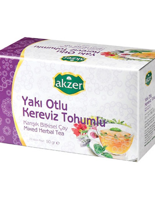 Akzer Yakıotlu Kereviz Tohumlu Çay