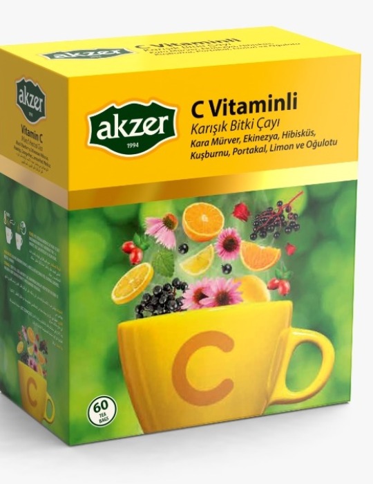 Akzer C Vitaminli Çay 60’lı