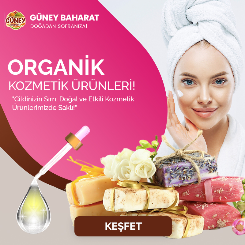  Organik Kozmetik Ürünler